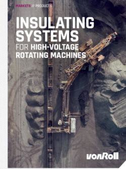 Cover of Flyer "Insulating Systems for high-voltage- rotating systems"