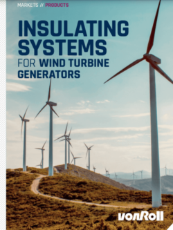Cover of Flyer "Insulating Systems for Wind Turbine Generators"