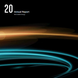 Annual-Report Von Roll 2020 Cover quadratisch