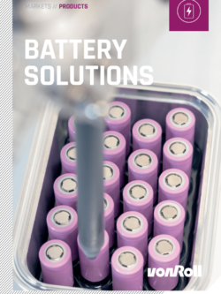 Deckblatt Broschure Battery Solutions