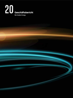 Deckblatt Geschäftsbericht 2020